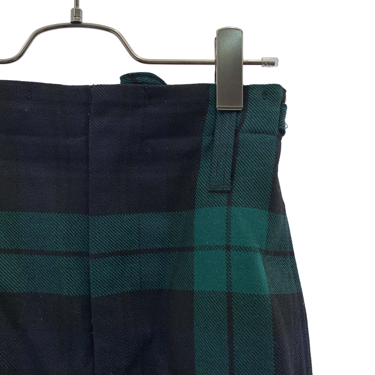 VINTAGE / ヴィンテージ古着 | Royal Regiment of Scotland Tartan Trews / スコットランド軍 タータンチェック セレモニーパンツ | 72 | グリーン/ネイビー | レディース