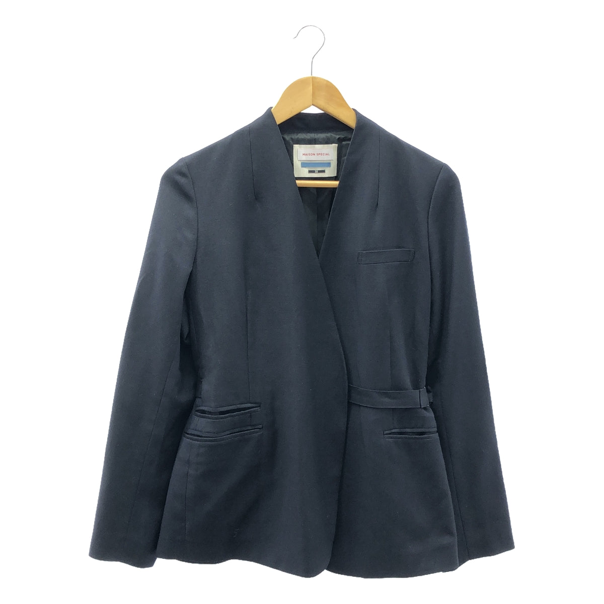 Maison Special | No-collar tailored jacket | 38 | Women's