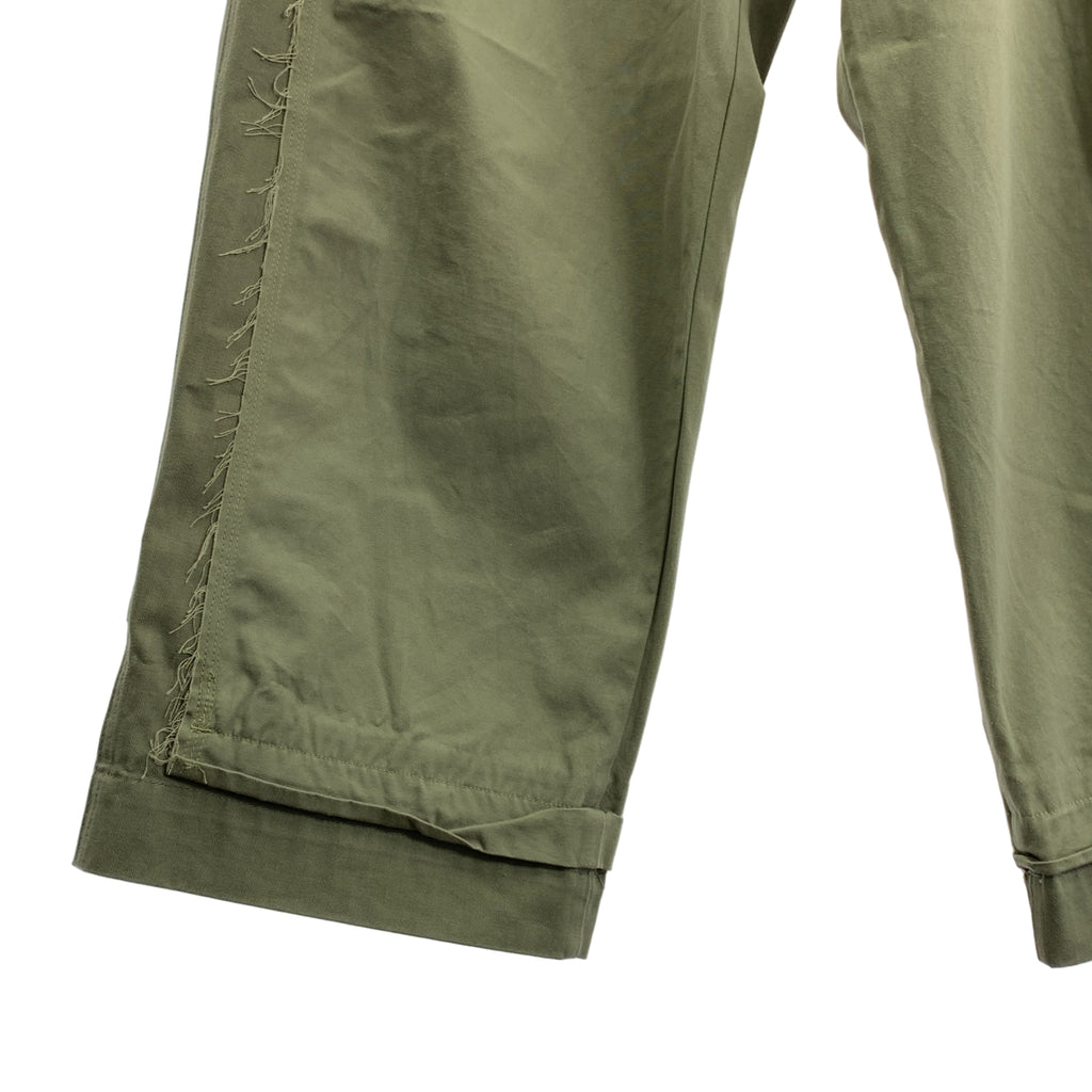 JOURNAL STANDARD / 저널 스탠다드 | STANDARD JOURNAL by NORIO TERADA Military Pants 재구성 밀리터리 카고 바지 | M | 카키 | 남성