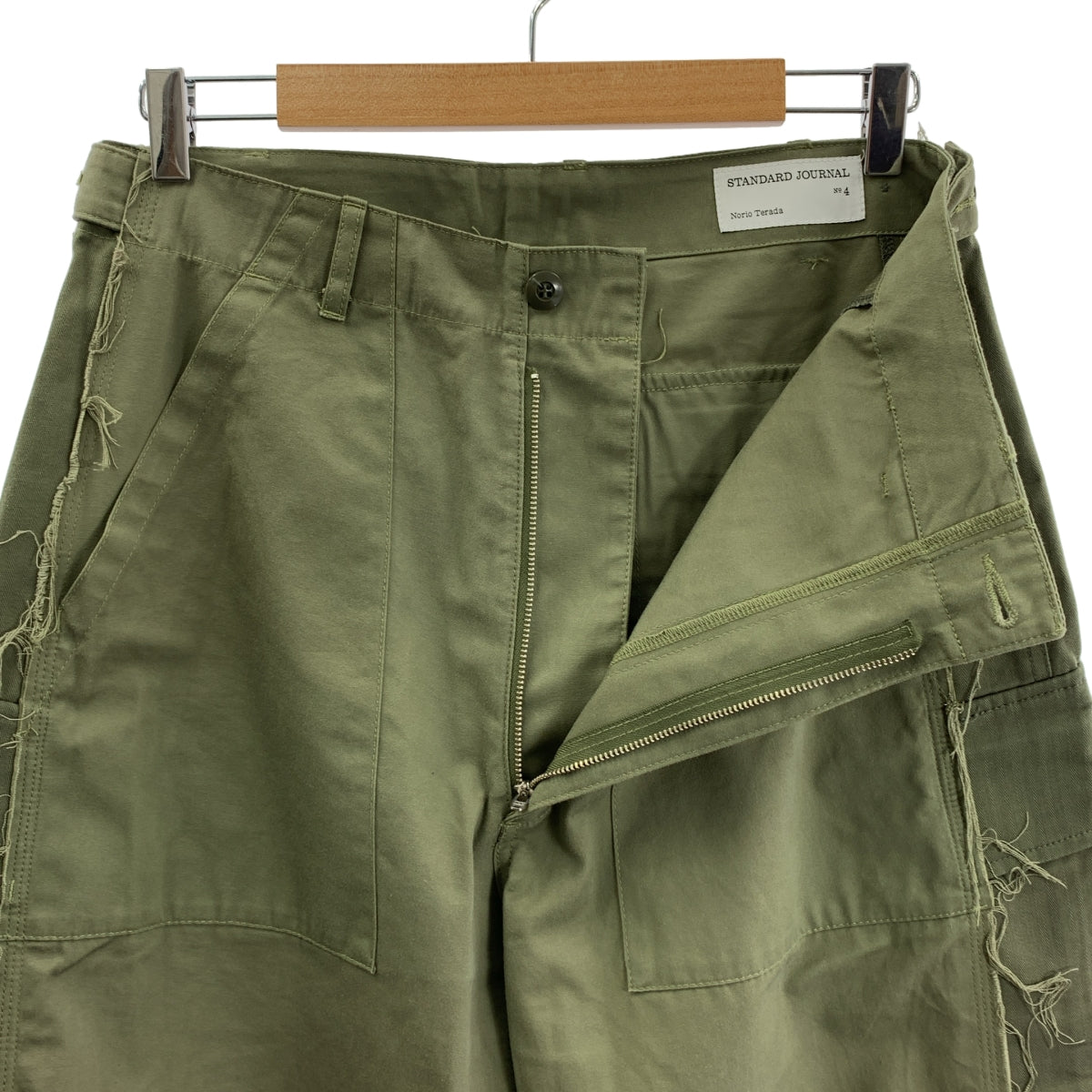 JOURNAL STANDARD / ジャーナルスタンダード | STANDARD JOURNAL by NORIO TERADA Military Pants 再構築 ミリタリー カーゴパンツ | M | カーキ | メンズ