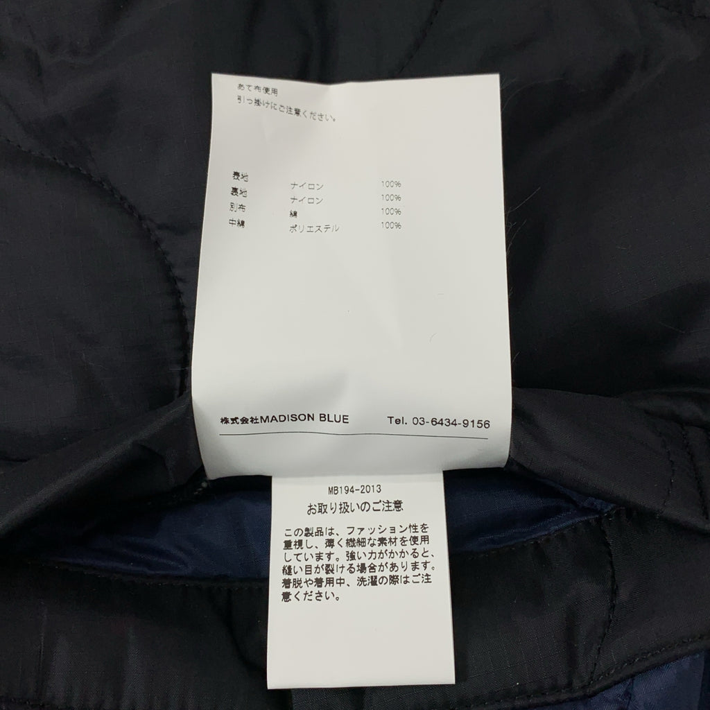 MADISON BLUE / マディソンブルー | リバーシブル キルティング コート | S | レディース