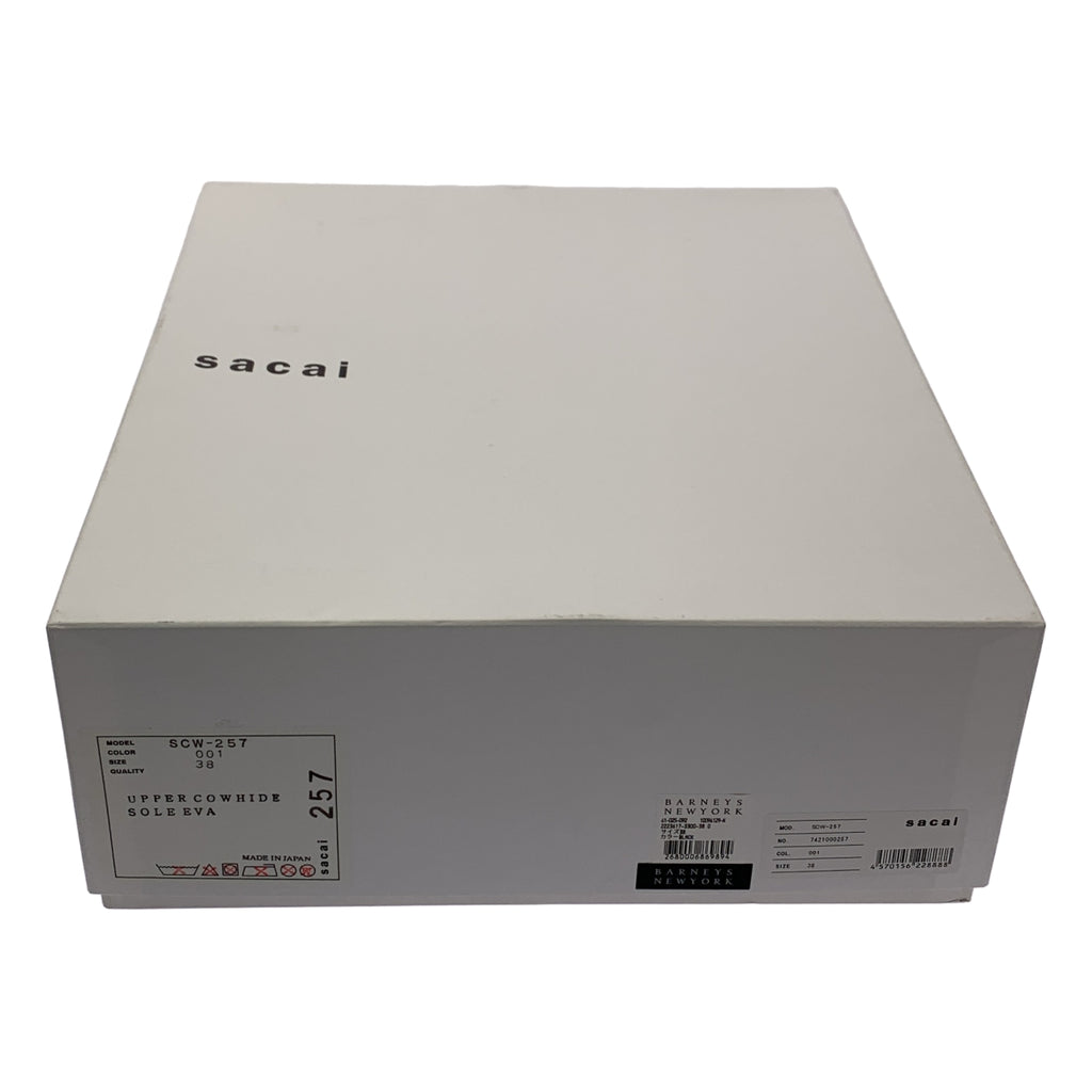 sacai / 사카이 | Chelsea Boots / 가죽 사이드 고어 플랫폼 첼시 짧은 부츠 | 38 | 여성