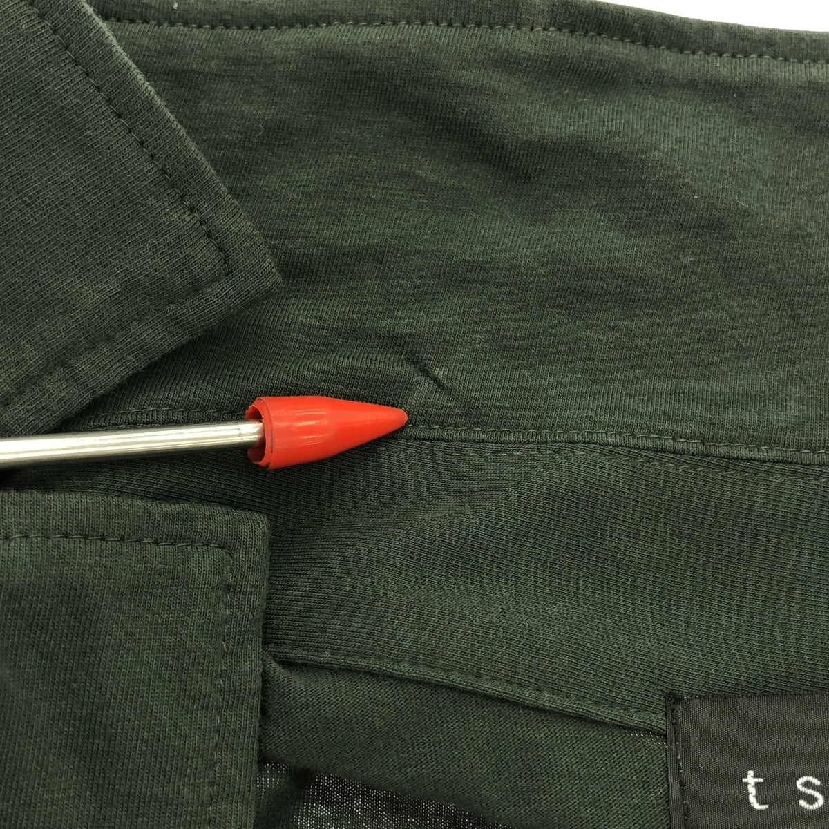 tsuki.s / ツキドットエス | 天竺コットン チェスターコート | S | ダークグリーン | メンズ