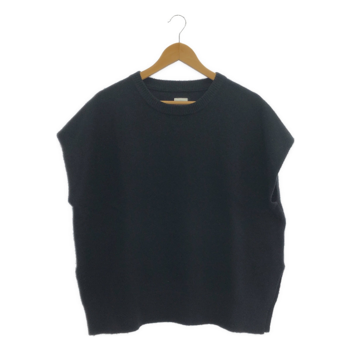 Gauze# / Gauze | 羊毛側開衩針織背心 | F碼 | 女款