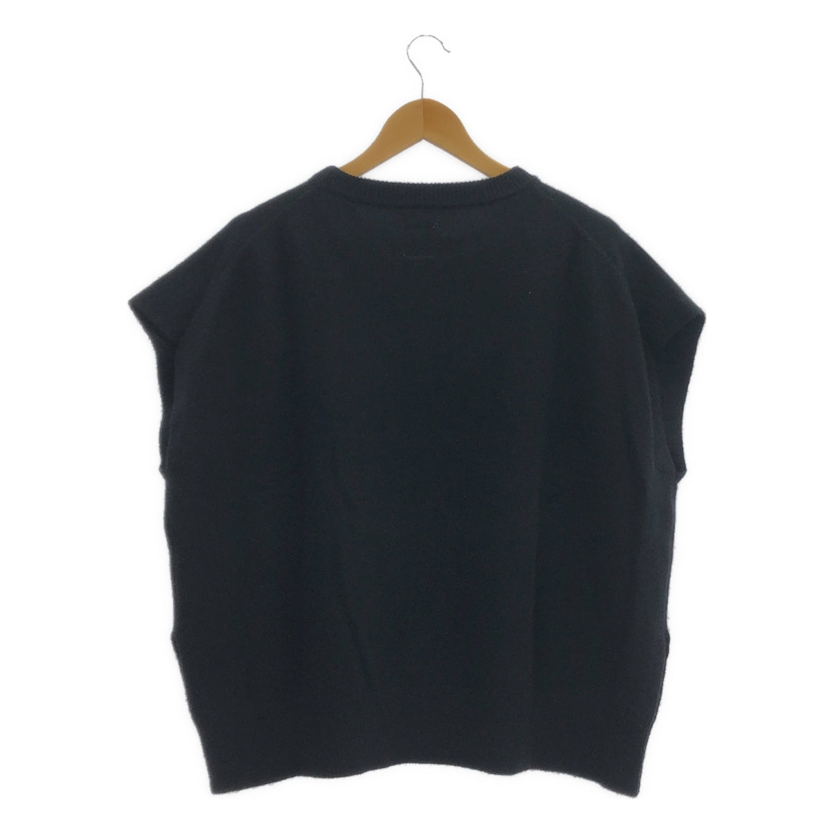 Gauze# / Gauze | 羊毛側開衩針織背心 | F碼 | 女款