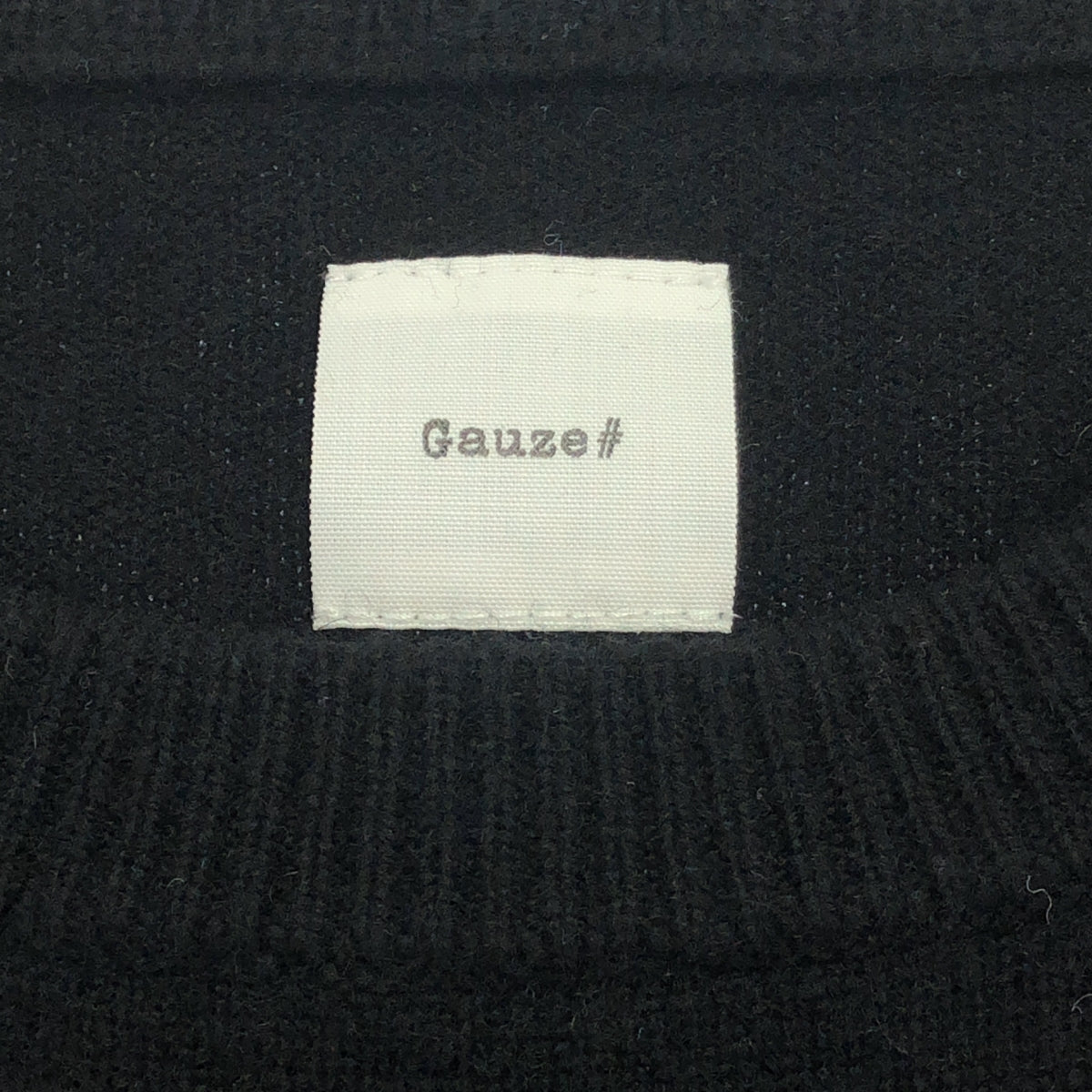 Gauze# / Gauze | 羊毛側開衩針織背心 | F碼 | 女款