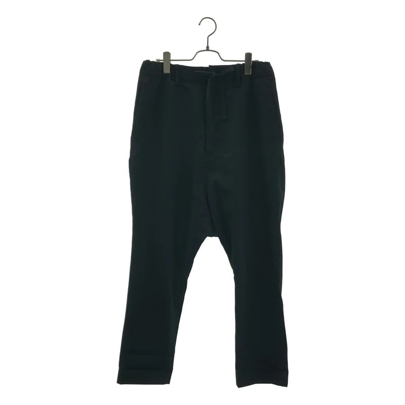 YOHJI YAMAMOTO POUR HOMME / ヨウジヤマモトプールオム | 2006AW | ウールギャバジン ドローコード サルエルパンツ | 2 | メンズ
