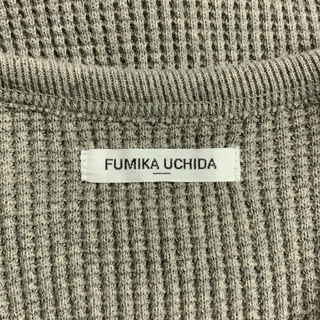 內田文香 | 棉質華夫格襯衫 | M碼 | 女款