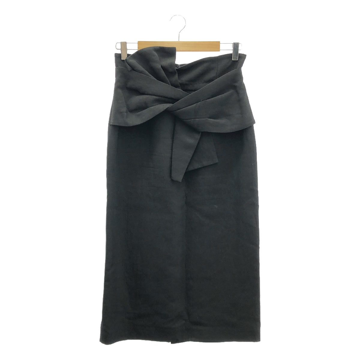 ADORE | Bonded Linen Ribbon Design Skirt | Size 38 | Women's