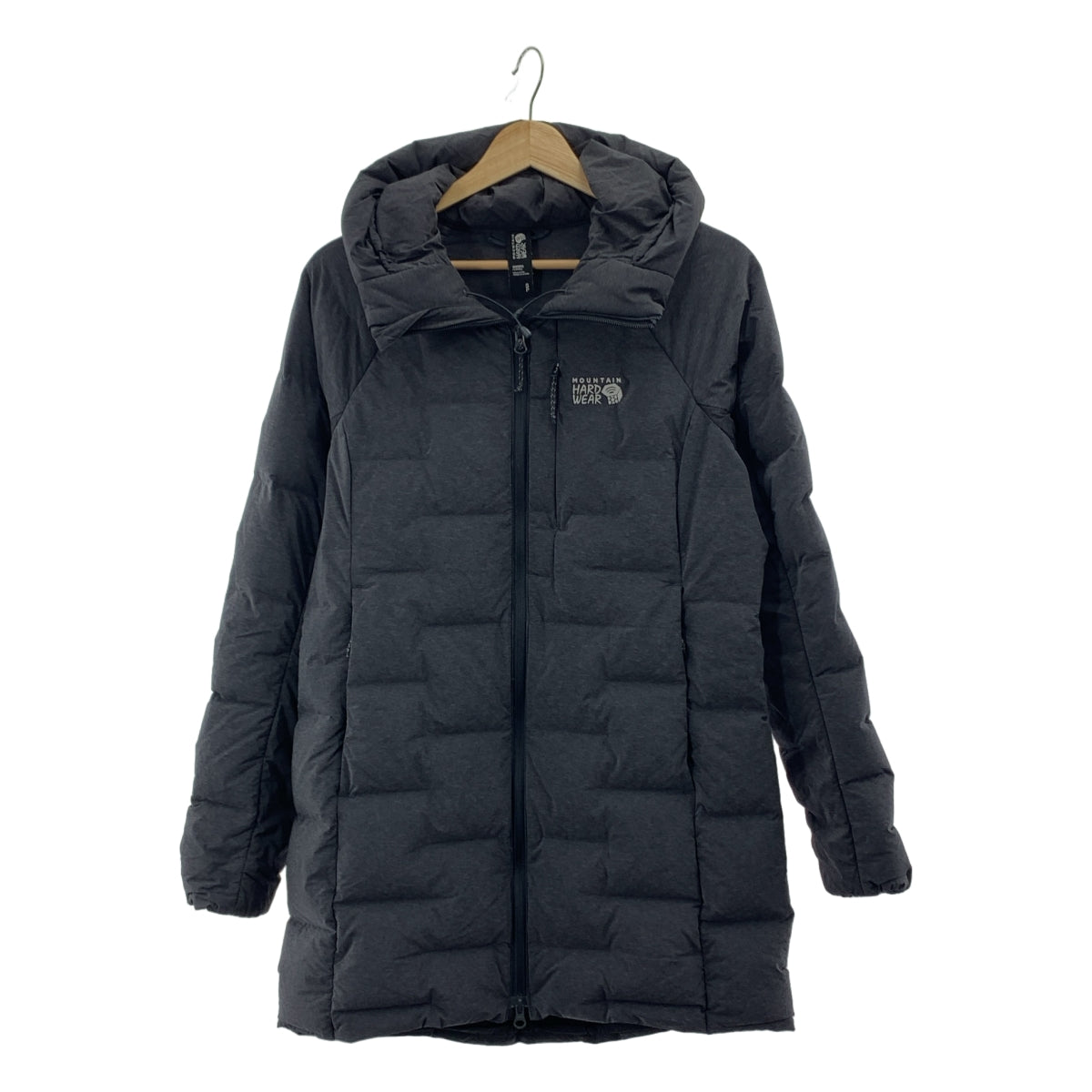 MOUNTAIN HARD WEAR / マウンテンハードウェア | フーデッド ダウンジャケット | S | ブラック | レディース