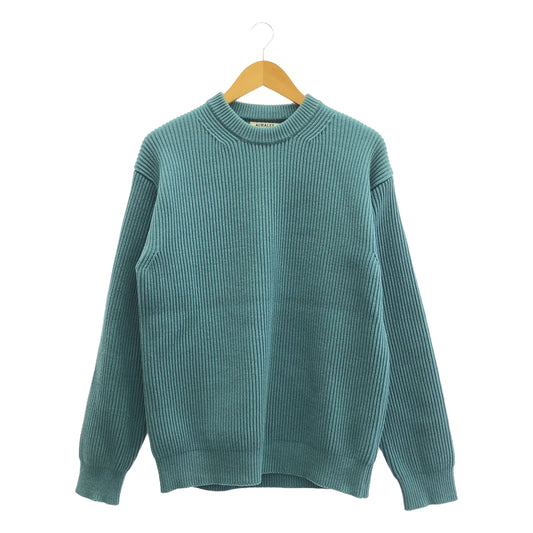 AURALEE / 오라리 | 2022AW | SUPER FINE WOOL RIB KNIT BIG P / O 슈퍼 파인 울 리브 니트 풀오버 | 4 | 남성