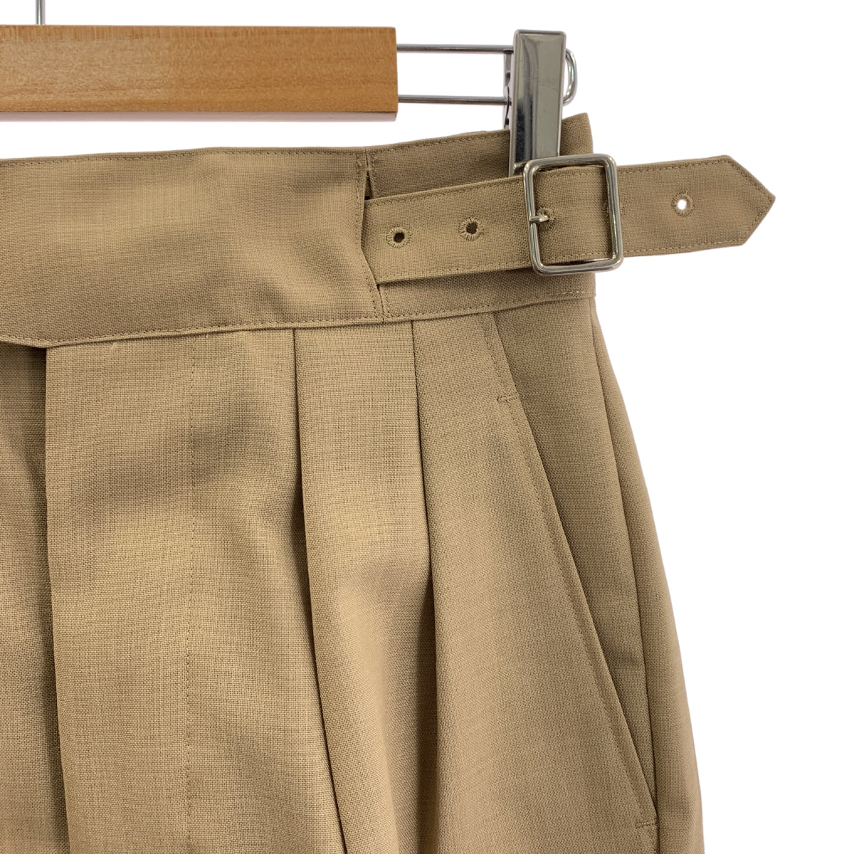 The CLASIK / ザ・クラシック | グルカショーツ ウール ２タック ハーフパンツ | 44 | メンズ