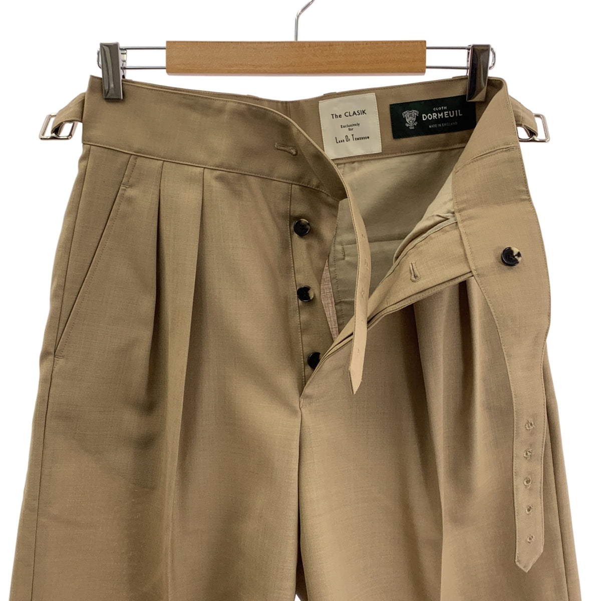 The CLASIK / ザ・クラシック | グルカショーツ ウール ２タック ハーフパンツ | 44 | メンズ