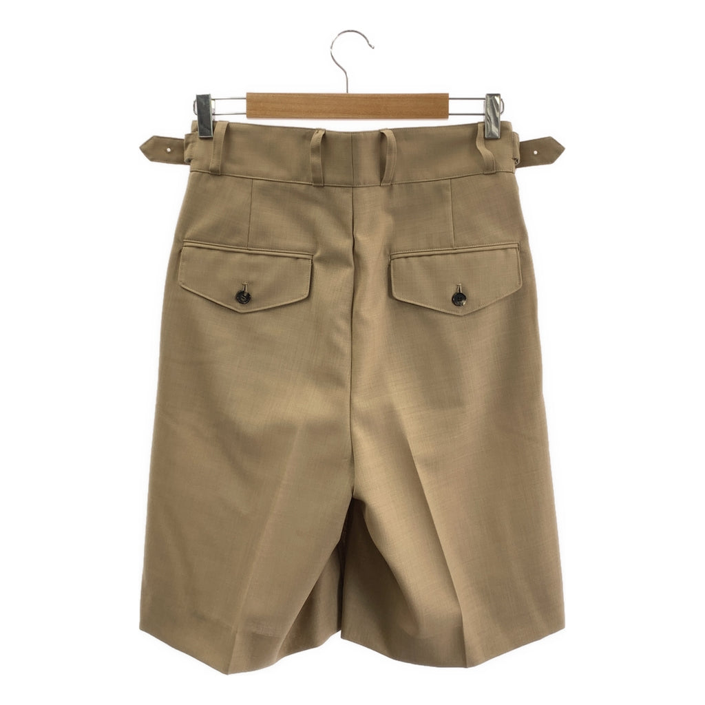 The CLASIK / ザ・クラシック | グルカショーツ ウール ２タック ハーフパンツ | 44 | メンズ