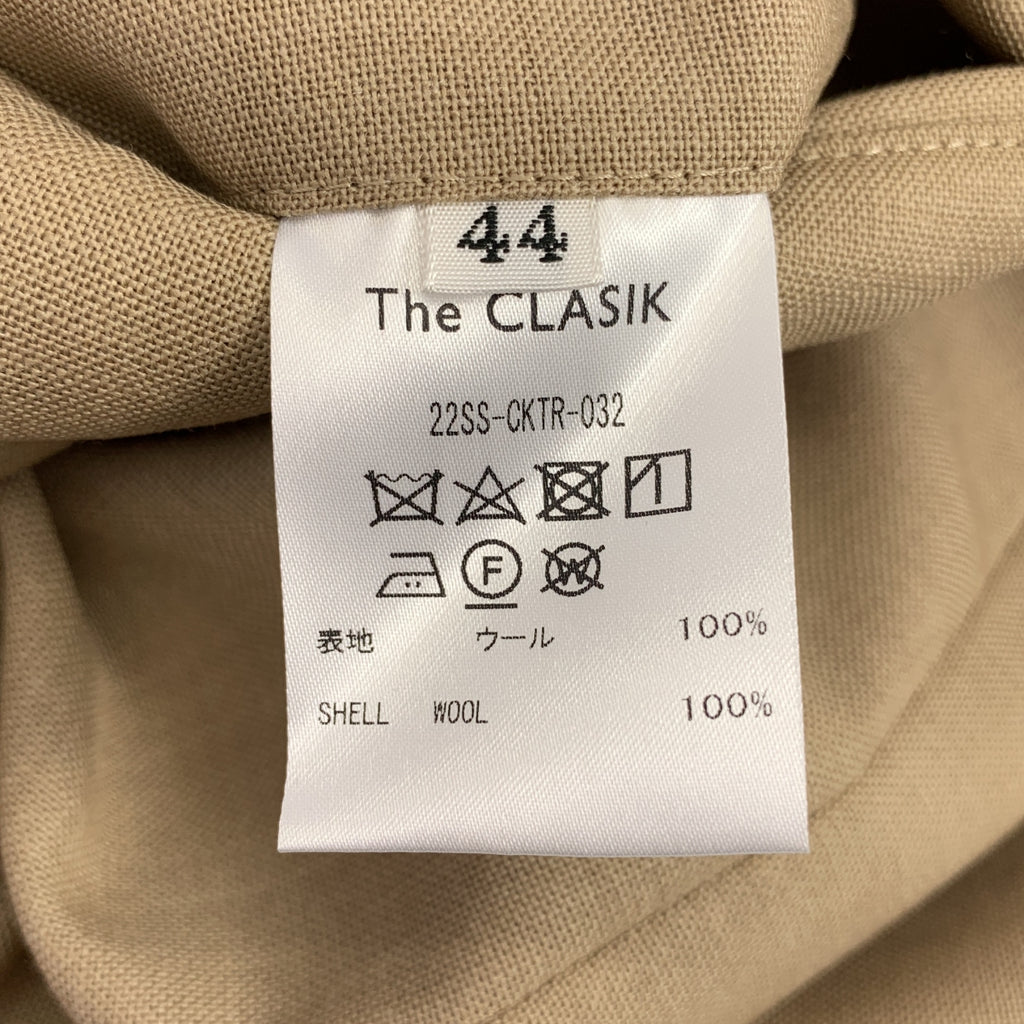 The CLASIK / ザ・クラシック | グルカショーツ ウール ２タック ハーフパンツ | 44 | メンズ