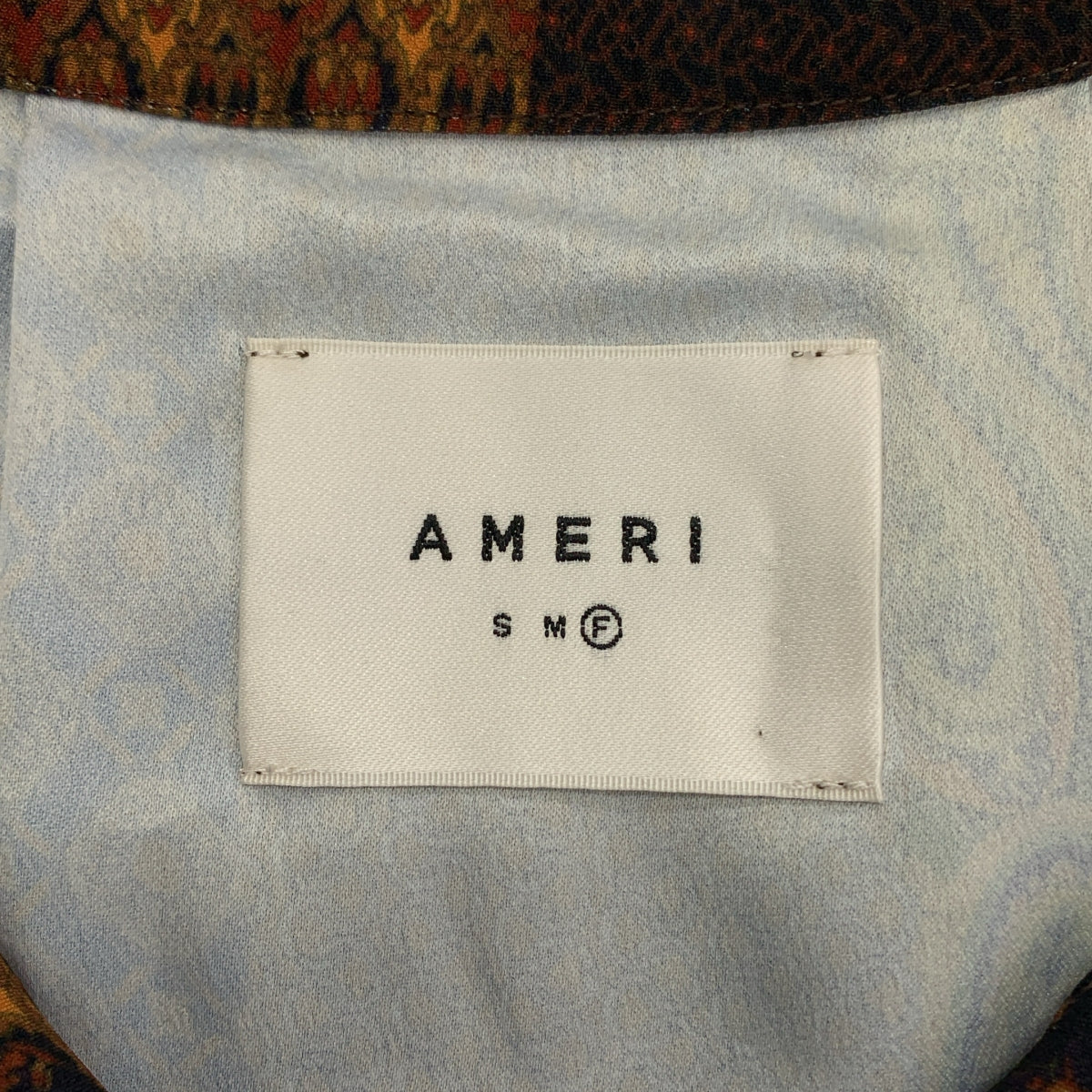 AMERI / アメリ | nadia stripe blouse スキッパーシャツ | M | マルチカラー | レディース