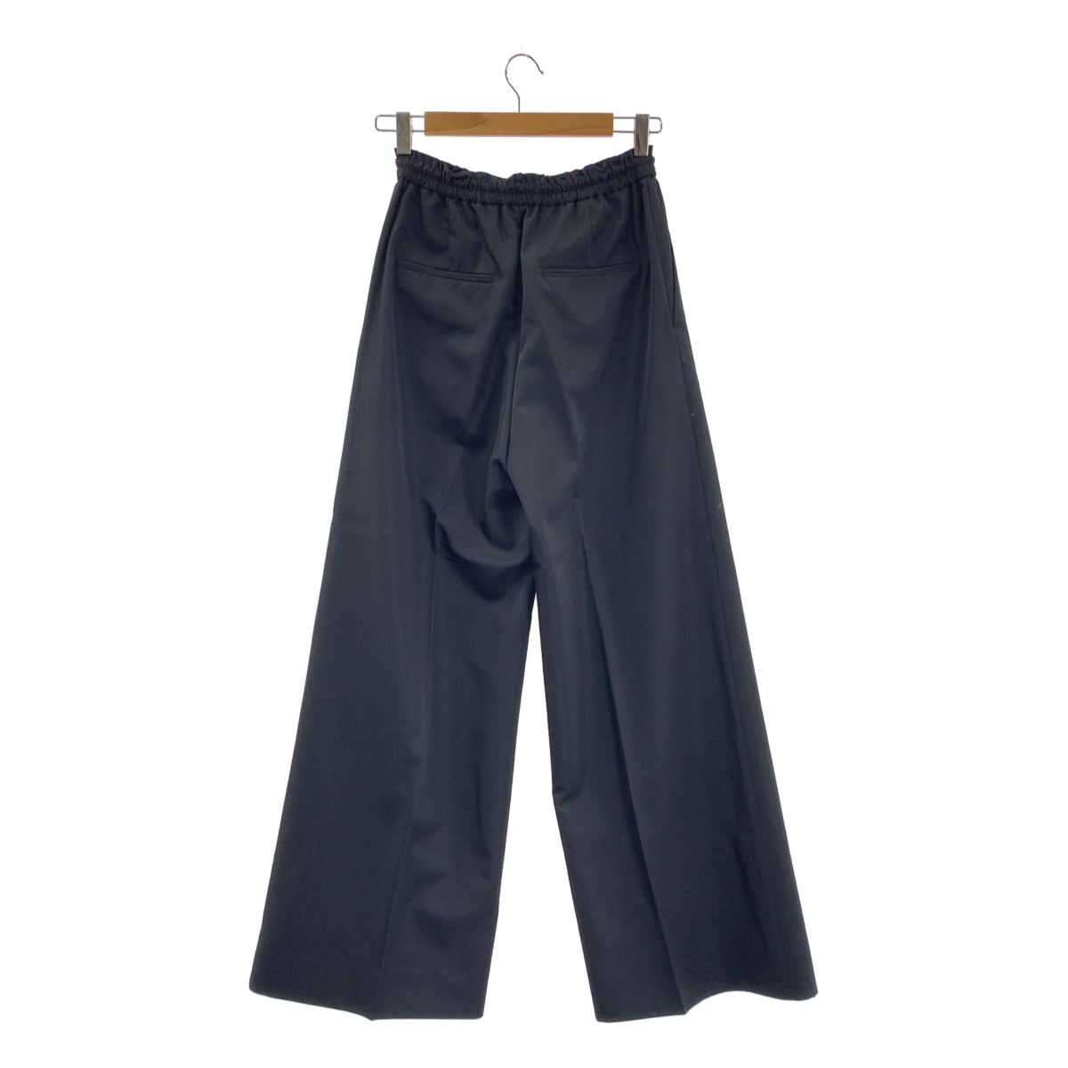 LE CIEL BLEU / 르셸 블루 | 웨스트 고무 드로우 스트링 와이드 이지 팬츠 | 36 | 여성