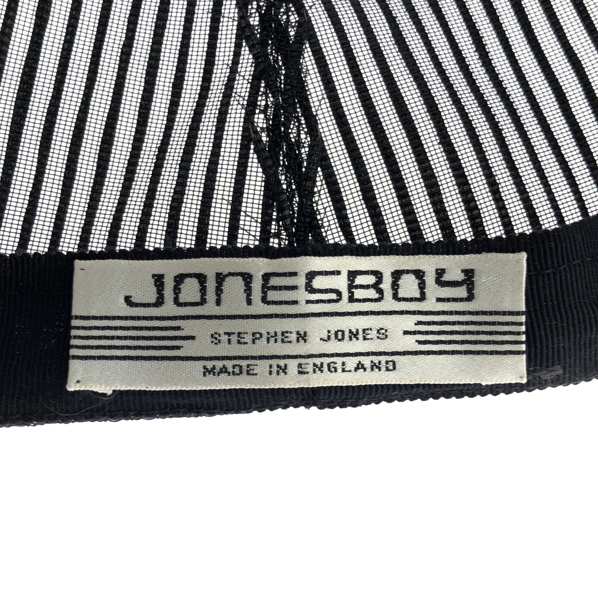 【美品】  JONESBOY / ジョンズボーイ | メッシュ キャスケット 帽子 | ブラック | メンズ