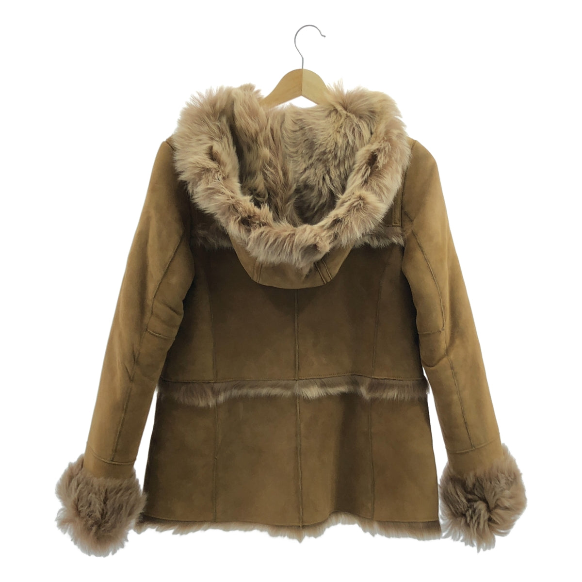 【美品】  BANANA REPUBLIC / バナナリパブリック | トグルボタン ムートンジャケット | XS | ブラウン | レディース