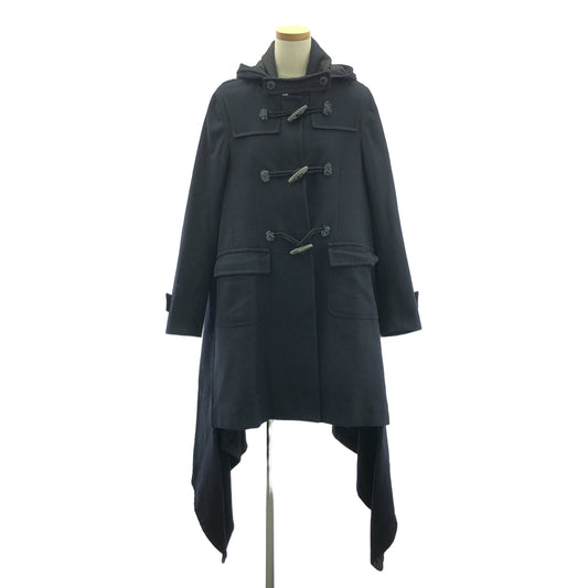 COMME des GARCONS / コムデギャルソン | 2009AW | ウールメルトン レイヤード ダッフルコート | S | レディース