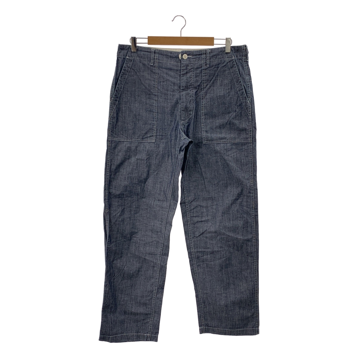 Engineered Garments / エンジニアドガーメンツ | シャンブレー ダブルアジャスター ベイカーパンツ | 34 | メンズ