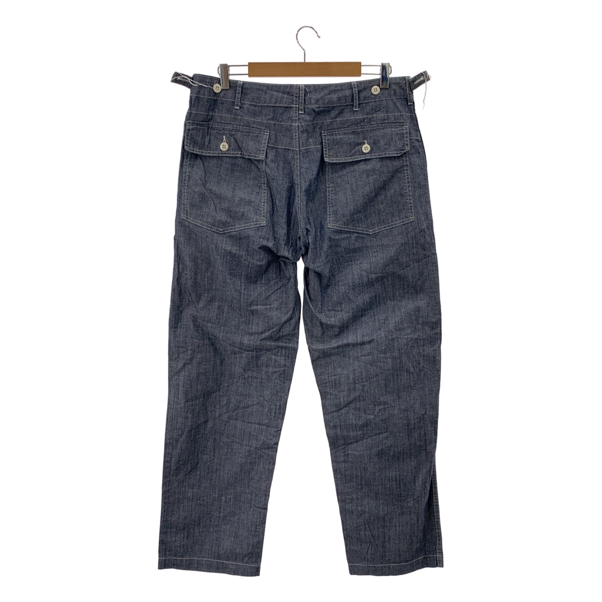 Engineered Garments / エンジニアドガーメンツ | シャンブレー ダブルアジャスター ベイカーパンツ | 34 | メンズ