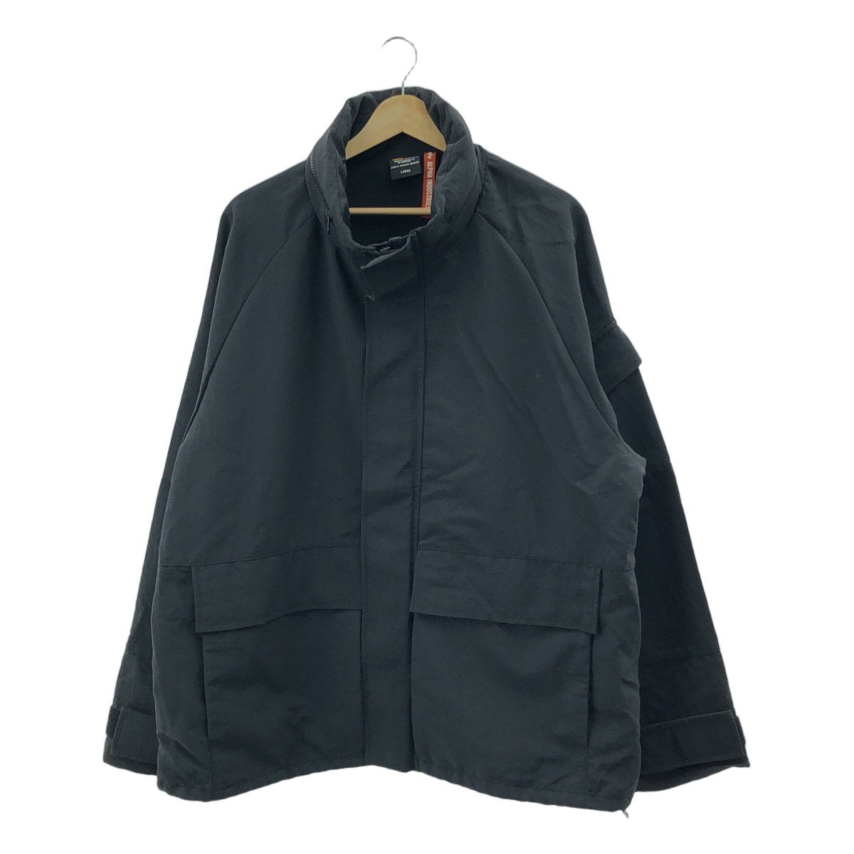 ALPHA INDUSTRIES / アルファインダストリーズ | OSHMAN'S別注 ECWCS ウインドブレーカー ジャケット | L | ブラック | メンズ