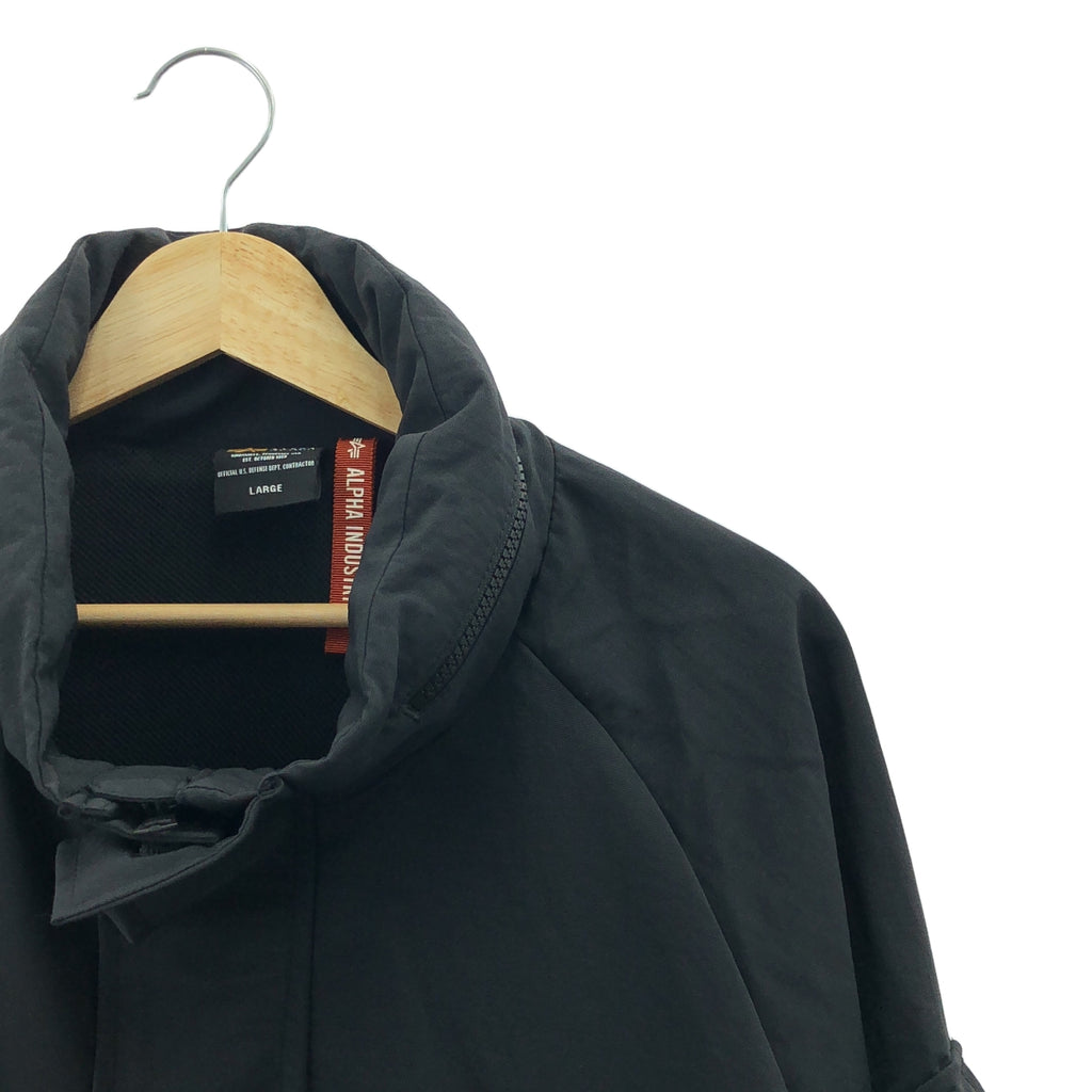 ALPHA INDUSTRIES / アルファインダストリーズ | OSHMAN'S別注 ECWCS ウインドブレーカー ジャケット | L | ブラック | メンズ