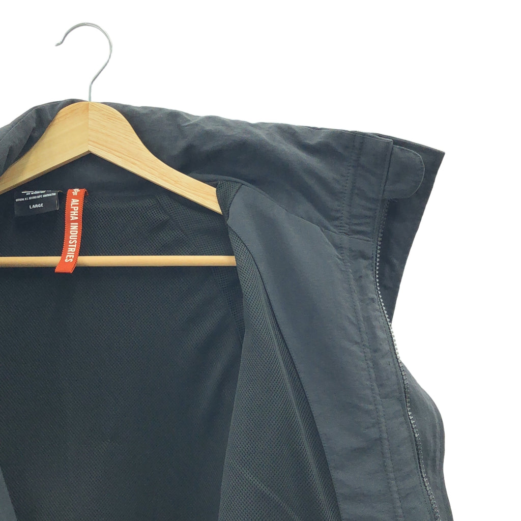 ALPHA INDUSTRIES / アルファインダストリーズ | OSHMAN'S別注 ECWCS ウインドブレーカー ジャケット | L | ブラック | メンズ