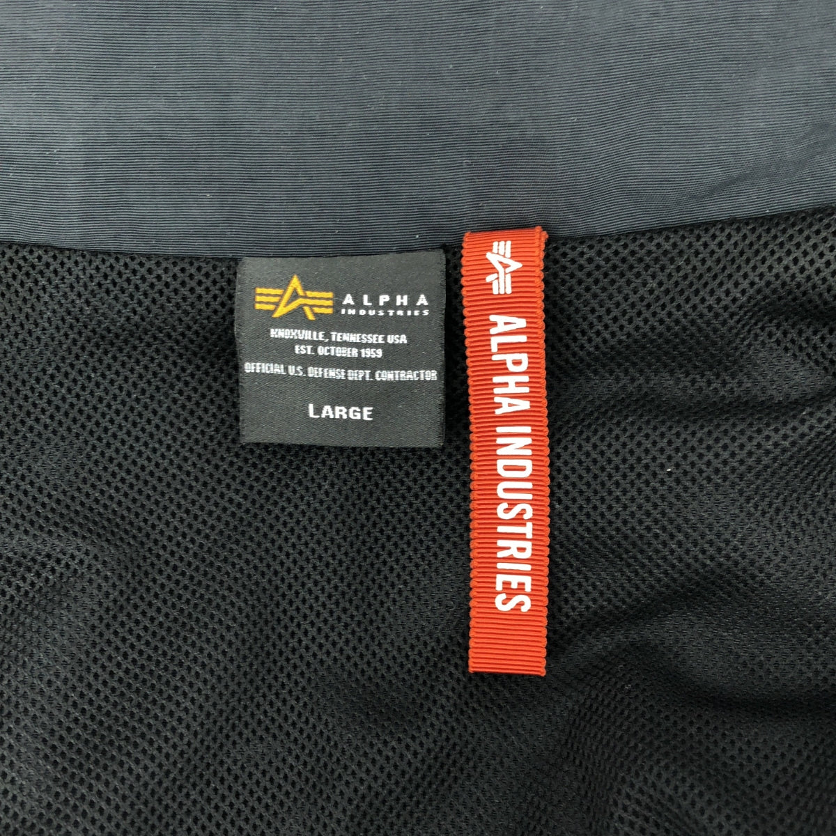 ALPHA INDUSTRIES / アルファインダストリーズ | OSHMAN'S別注 ECWCS ウインドブレーカー ジャケット | L | ブラック | メンズ
