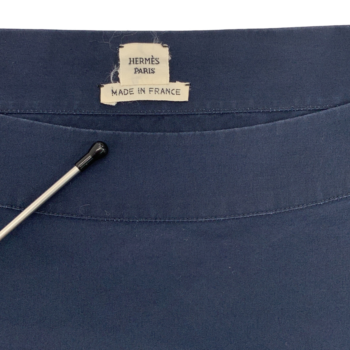 HERMES / エルメス | コットン ロング ワンピース | 34 | レディース