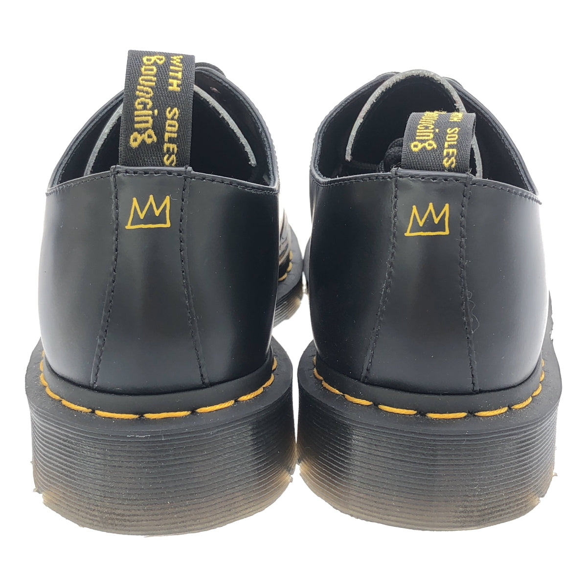 Dr.Martens / ドクターマーチン | ×BASQUIAT バスキア / 3ホール レザー シューズ | UK8 | メンズ