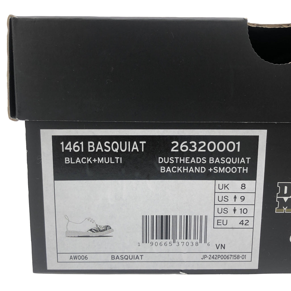 Dr.Martens / 닥터 마틴 | × BASQUIAT 바스키아 / 3 홀 가죽 신발 | UK8 | 남성