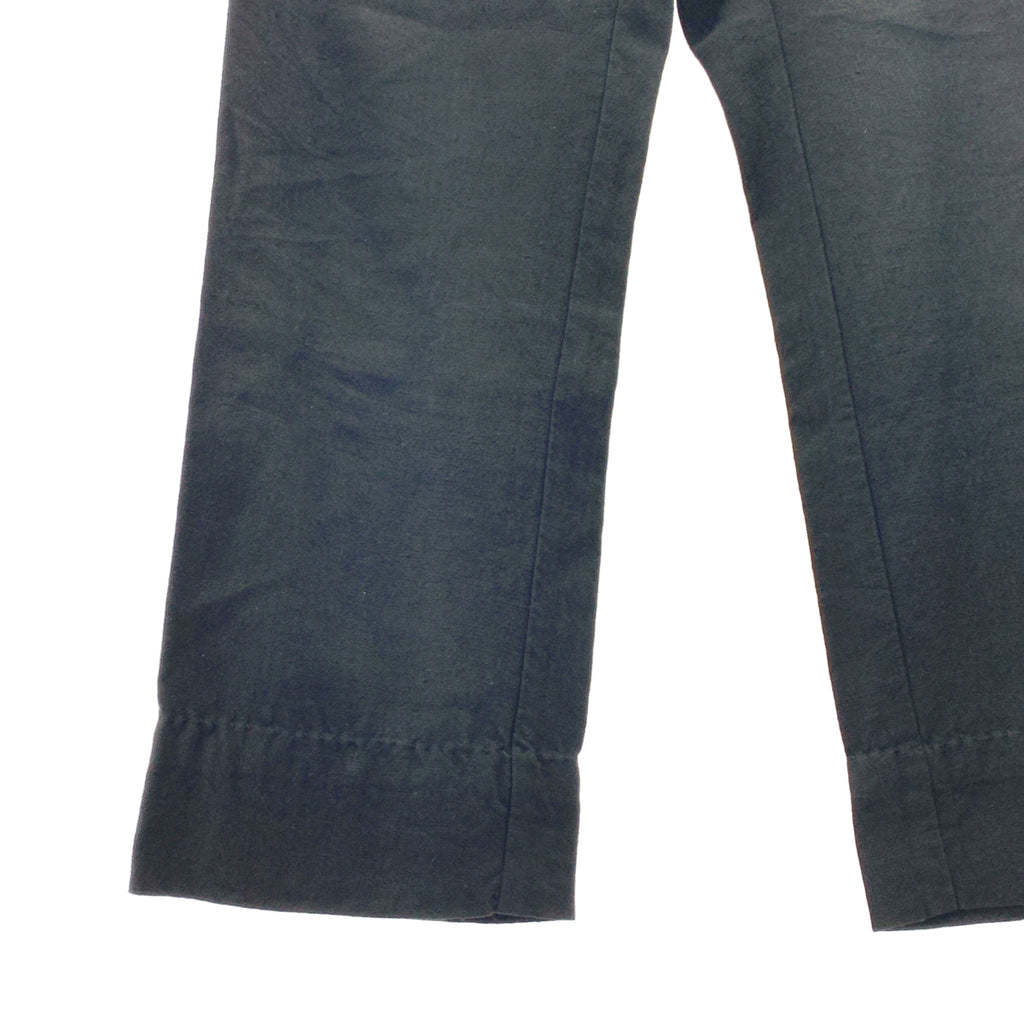 ATELIER SUPPAN / アトリエスパン | リネン 製品染め ラウンドフック トラウザー パンツ |