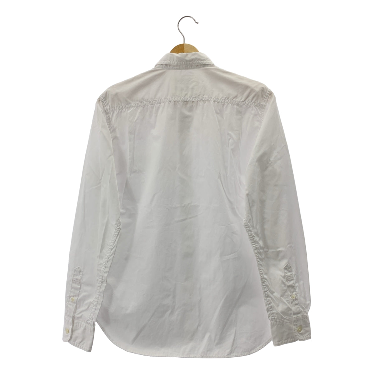 JUNYA WATANABE COMME des GARCONS / 준야와타나베 | 2020SS | denim 코튼 셔링 블라우스 | XS | 화이트 | 여성