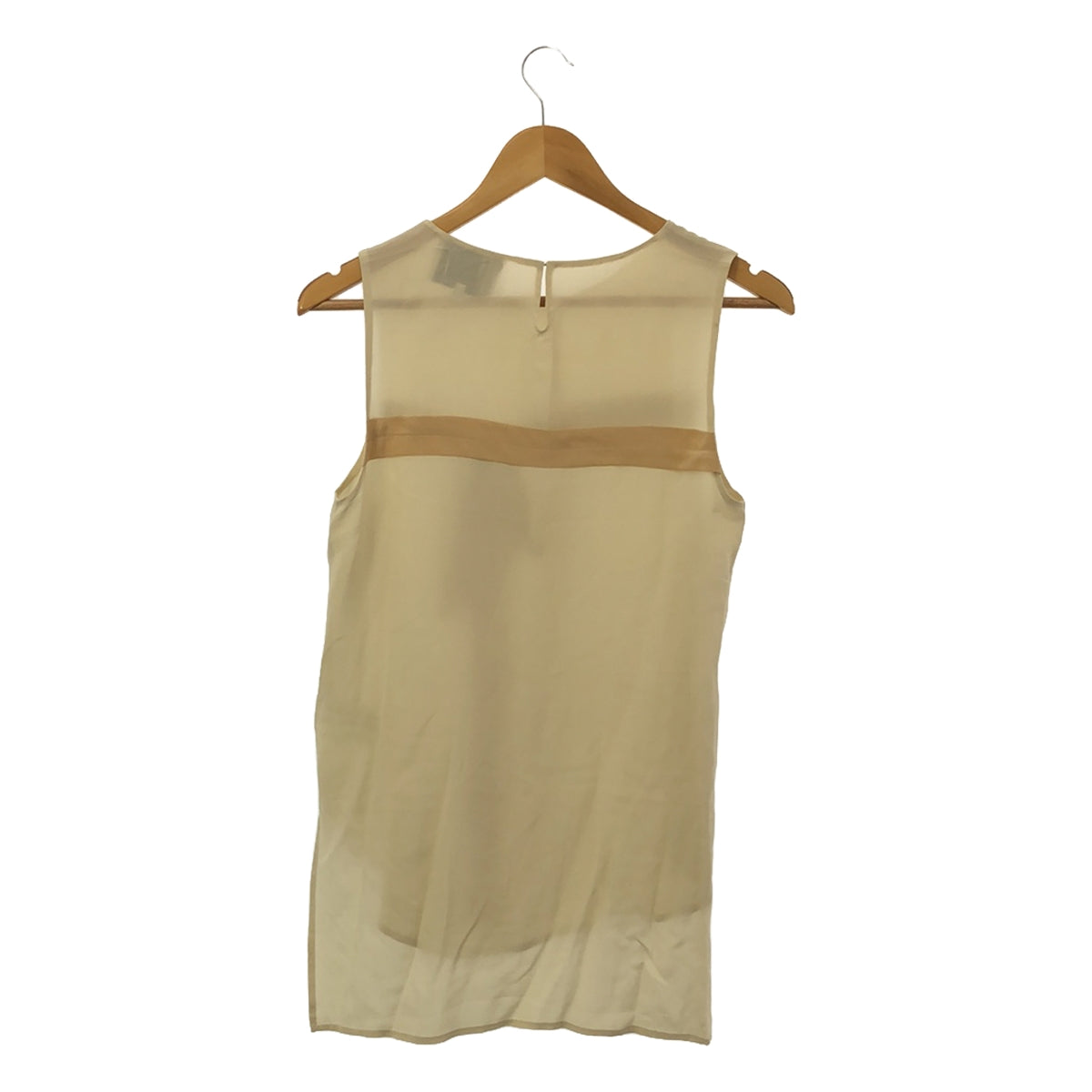 3.1 Phillip Lim |絲綢搭配無袖襯衫 | 0 |米色 |女性的