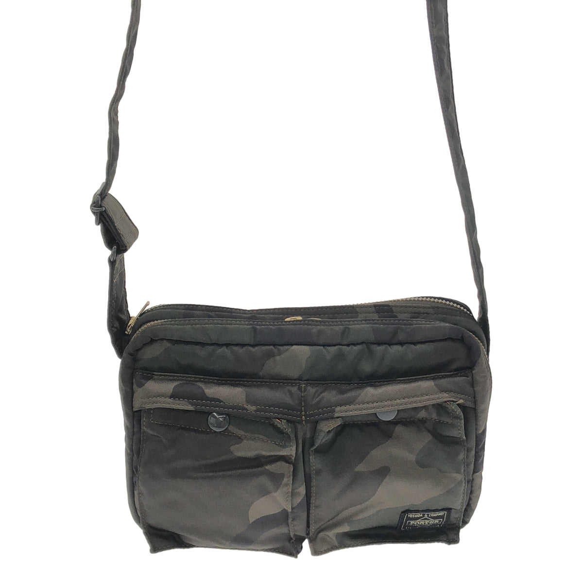 PORTER / 포터 | LIMITED EDITION / 30th ANNIVERSARY TANKER / 유조선 총 무늬 위장 위장 위장 숄더백 |