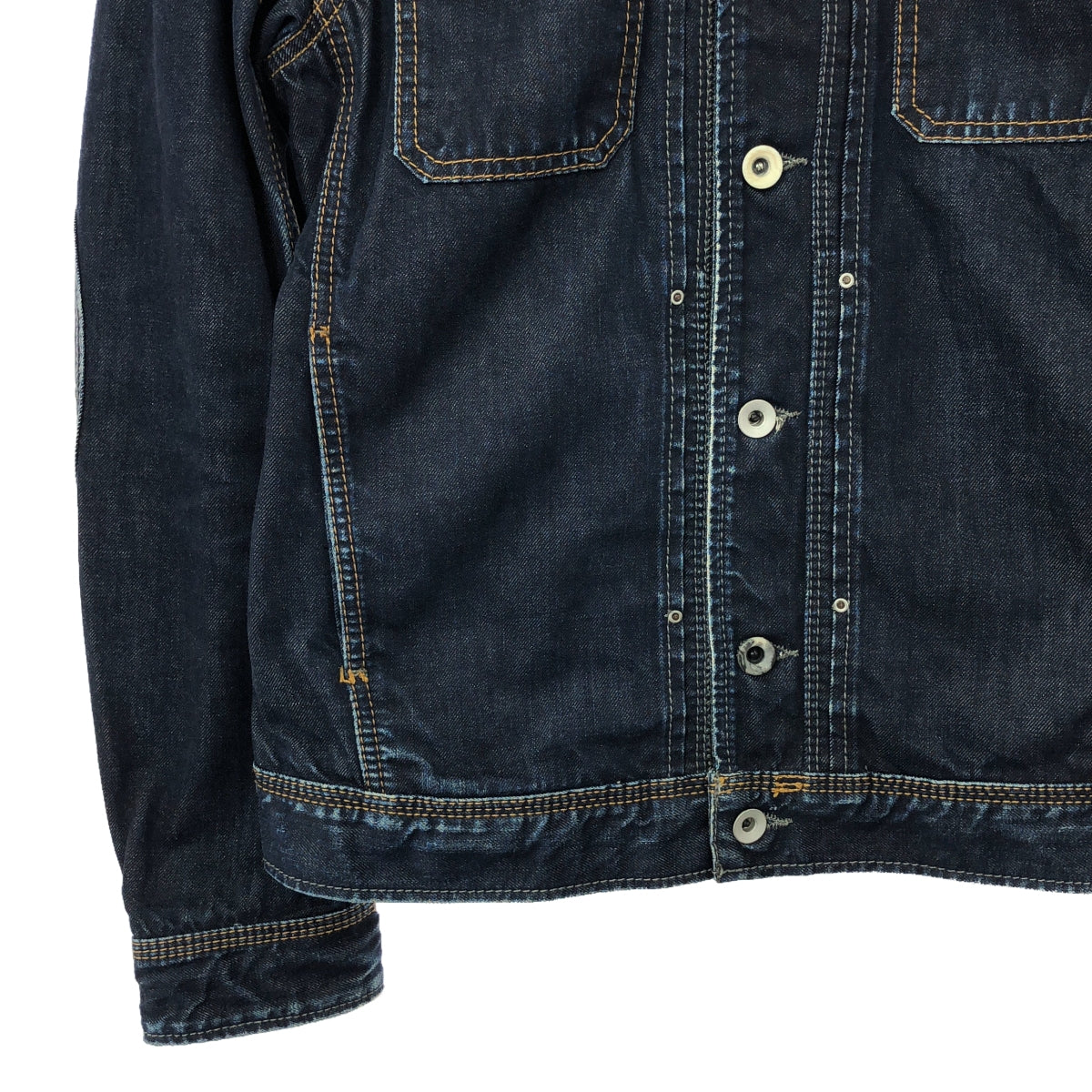 DIESEL | EDUN collaboration denim single denim rider jacket | M | Men's