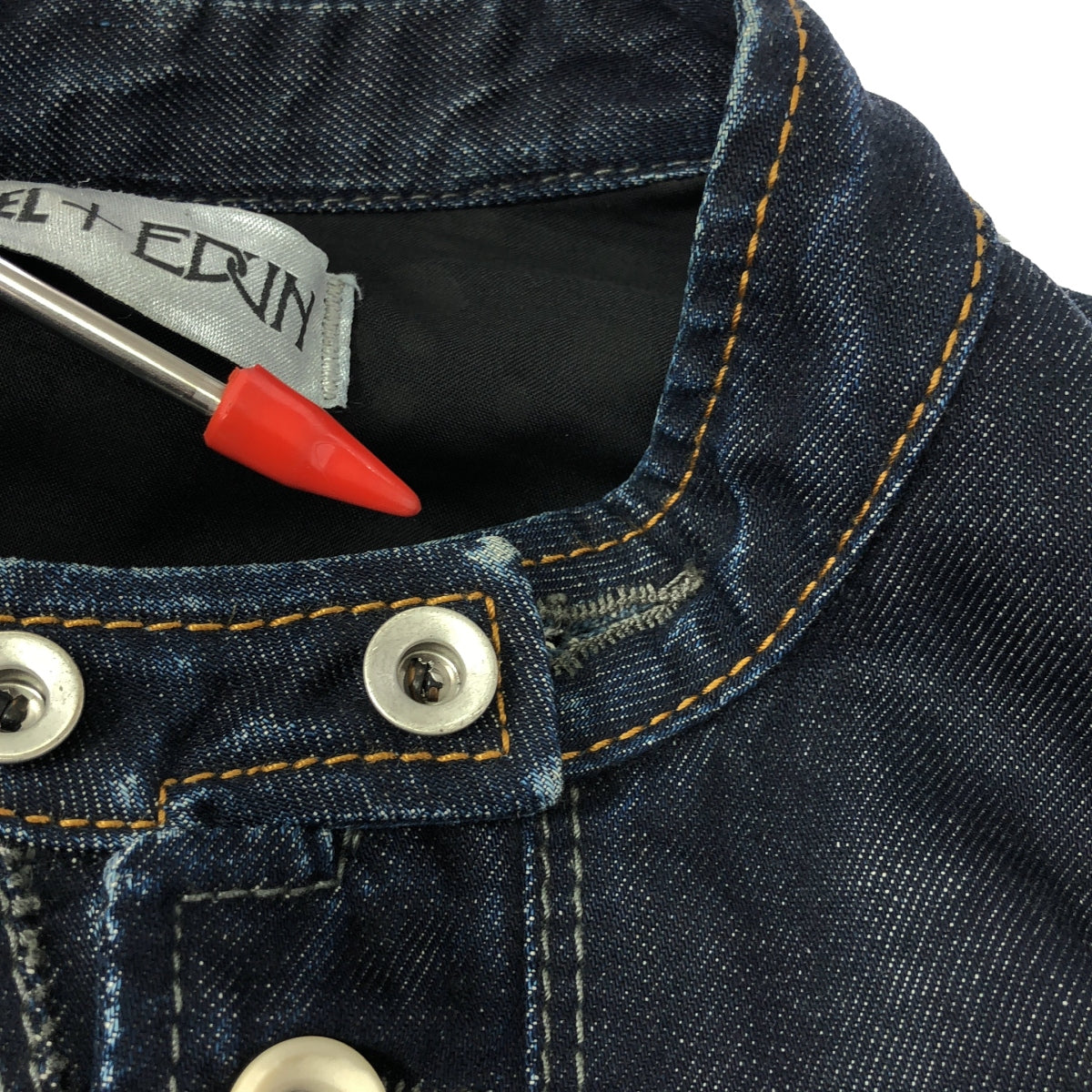 DIESEL | EDUN collaboration denim single denim rider jacket | M | Men's