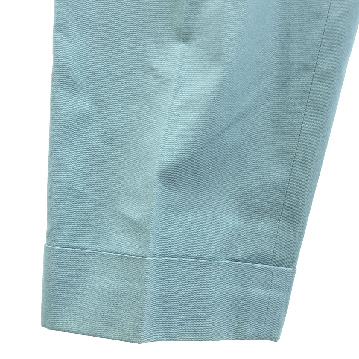 DRIES VAN NOTEN | Side adjuster center press cotton slacks | 46 | Men's