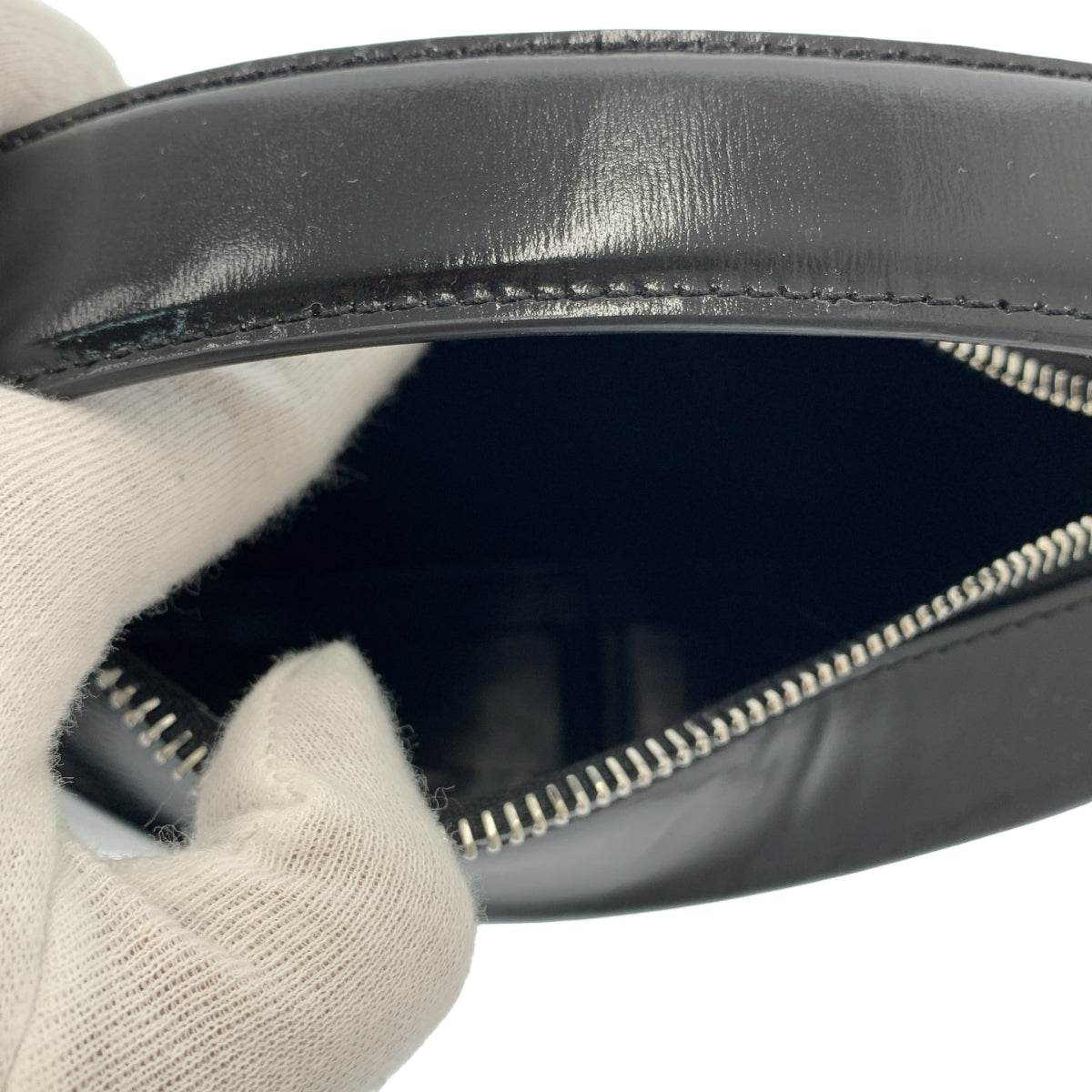 Coperni 小型 Sound Swipe 包，附標誌和雙向肩帶 | 黑色 | 女款