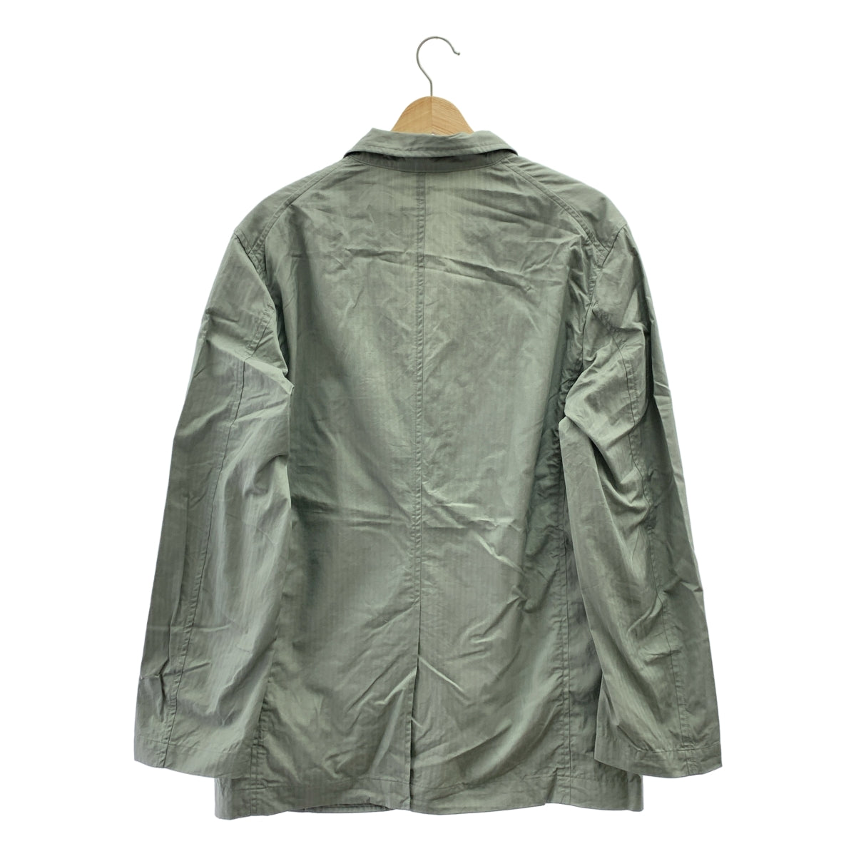 AURALEE / 오라리 | 2022SS | WASHED FINX HERRINGBONE JACKET / 2B 테일러드 재킷 | 4 | 그레이계 | 맨즈