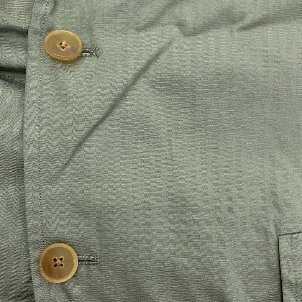 AURALEE / 오라리 | 2022SS | WASHED FINX HERRINGBONE JACKET / 2B 테일러드 재킷 | 4 | 그레이계 | 맨즈