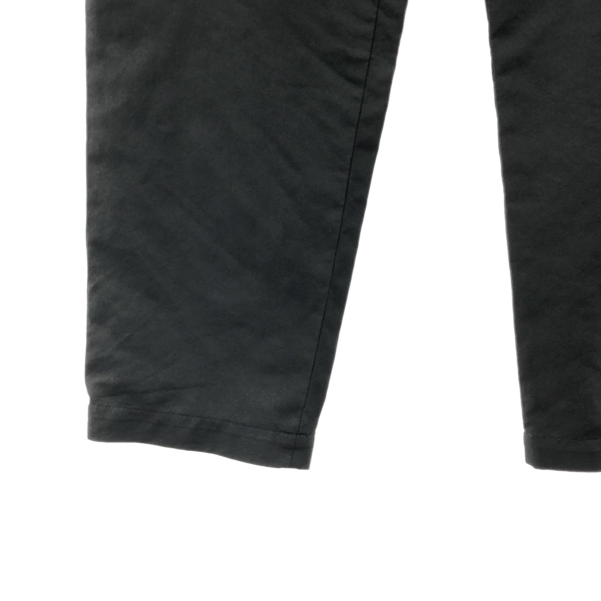 BLACK COMME des GARCONS / ブラックコムデギャルソン | 2018SS | ポリ縮絨 ジップデザイン パンツ | M | メンズ