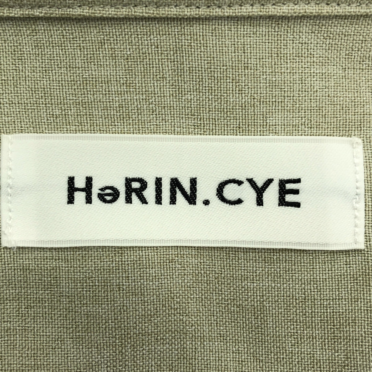 HeRIN.CYE / 헤린 도트 코뿔소 | Volume shirt dress 볼륨 셔츠 드레스 원피스 | F | 베이지 | 여성