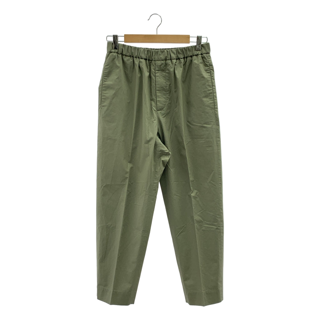 JIL SANDER / 질산더 | CLASSIC TROUSERS / 코튼 웨스트 고무 이지 트라우저 팬츠 | 44 | 남성