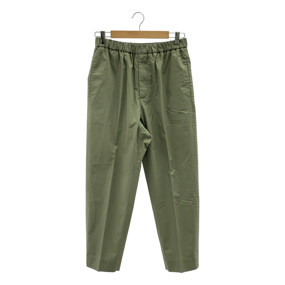 JIL SANDER / 질산더 | CLASSIC TROUSERS / 코튼 웨스트 고무 이지 트라우저 팬츠 | 44 | 남성