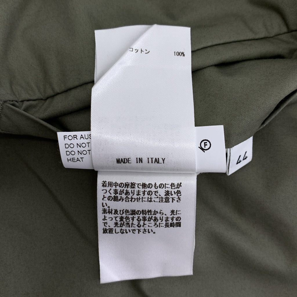 JIL SANDER / 질산더 | CLASSIC TROUSERS / 코튼 웨스트 고무 이지 트라우저 팬츠 | 44 | 남성