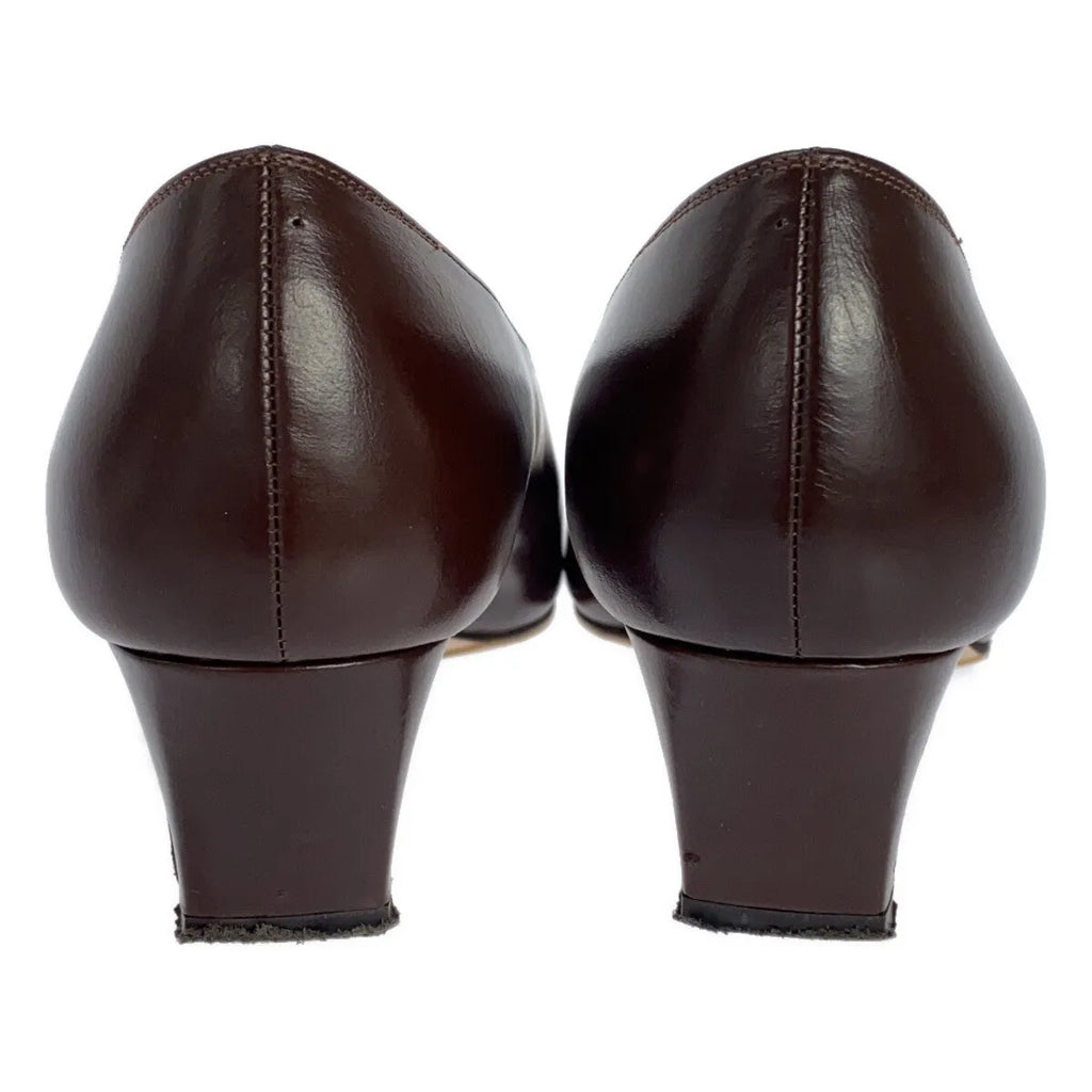 LAURENCE / ロランス | MOCK ARCH 40 パンプス | 36 | ダークブラウン | レディース