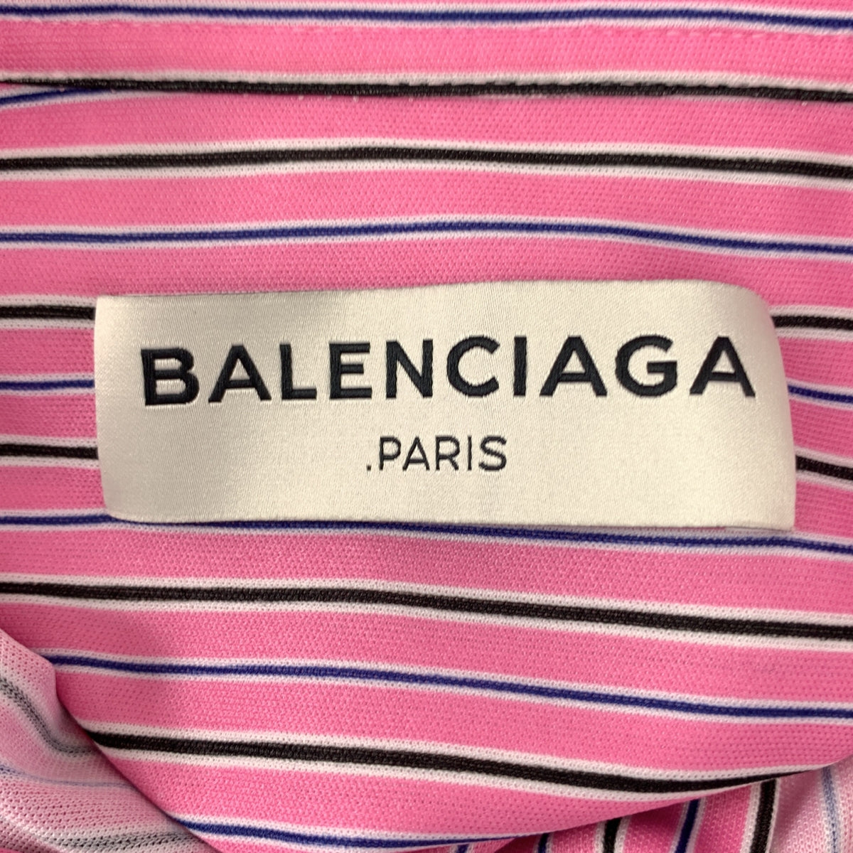 BALENCIAGA / バレンシアガ | ストライプ オーバーシルエット ストレッチ シャツ | 36 | メンズ